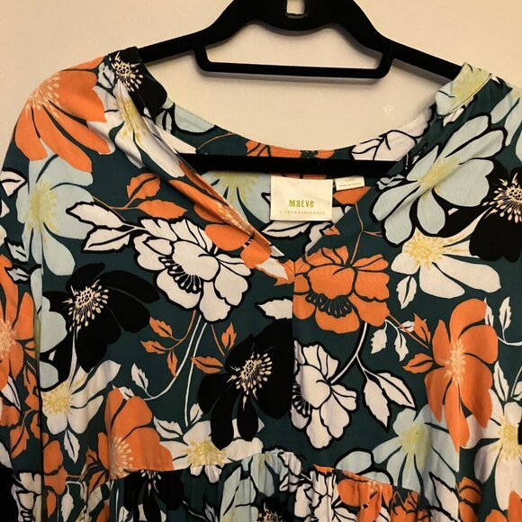 Maeve Floral Babydoll Dress - Picture 4 of 10